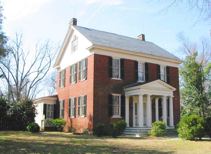 1838 Greek Revival in Wake Forest, North Carolina