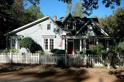 The J. Isaac Wright House in Historic Roswell Ga