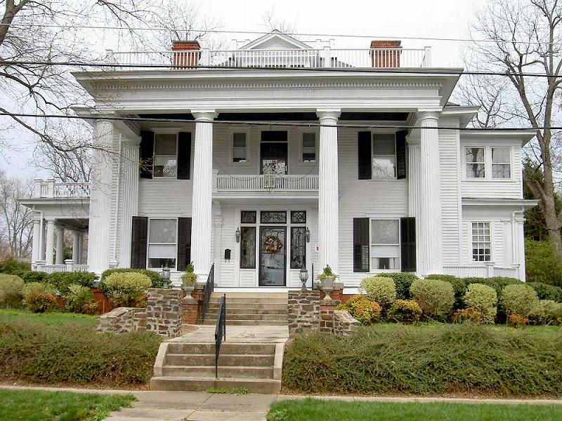 Neo-Classical Revival style mansion.