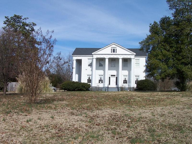 1832 Greek Revival in Union, South Carolina