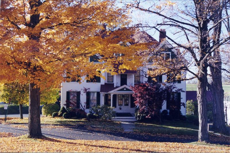 montrose pa fall homes houses victorian oldhouses pennsylvania 1887