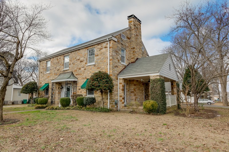 Front Corner View - Home sits on a corner lot