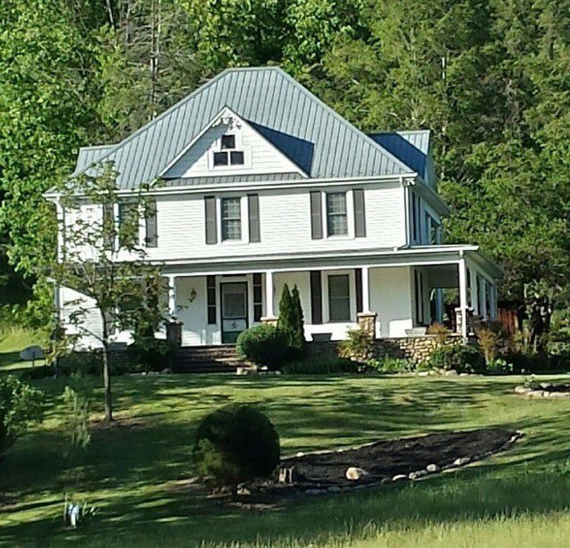 House from Driveway