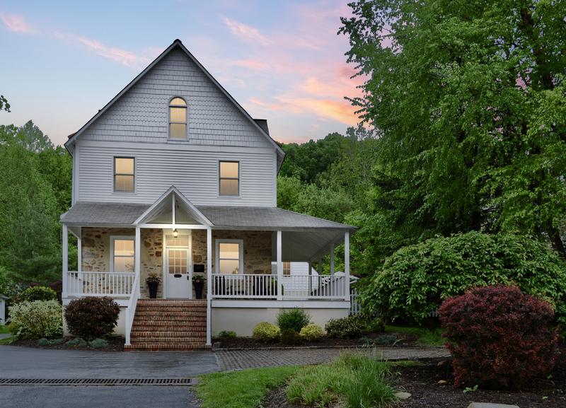 Front of home at Dusk