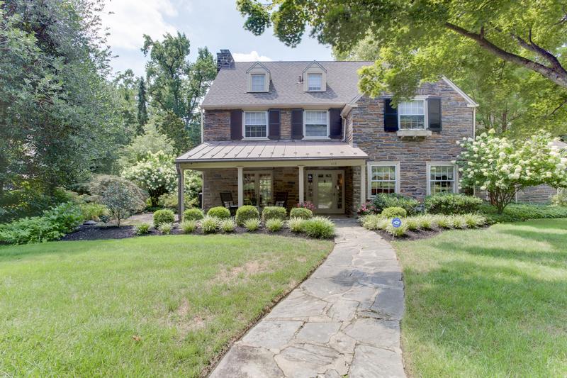 Lovely Stone Colonial nestled in an equally lovely neighborhood!