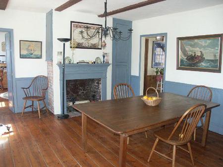 Dining Room with Fireplace