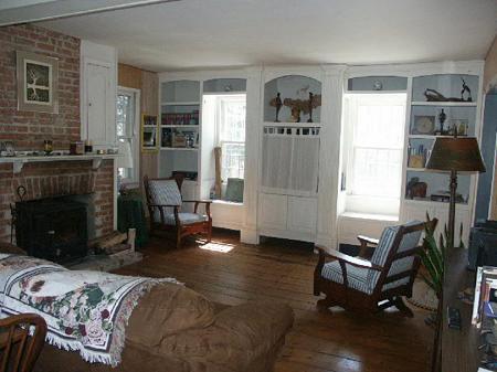 Living Room with Fireplace
