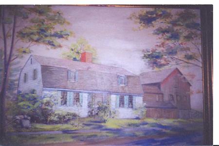 1934 painting of Guild Kollock House