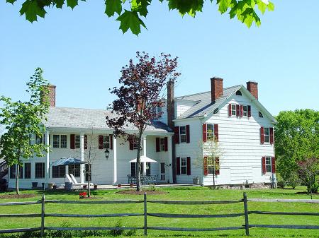 Enjoy outdoor activities on the 45'x21' blue stone patio overlooking pastural acres.