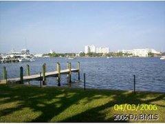 View of the Intracostal from the Back Yard