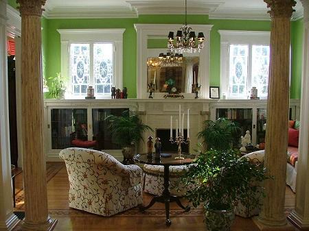 Sitting Room with Gilded Columns