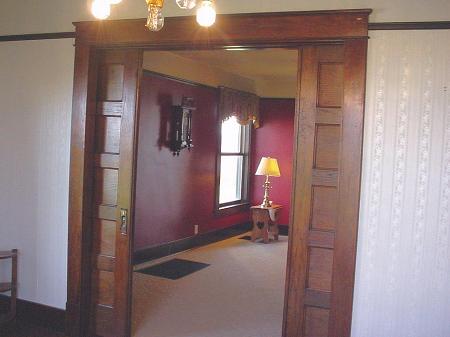 Pocket doors from DR to FR