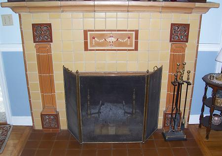 Original Wood Burning Fireplace!