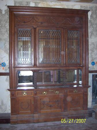 Built in china hutch