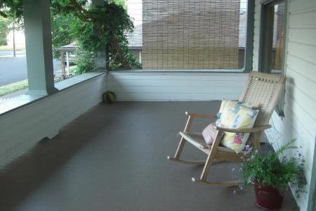 large front porch