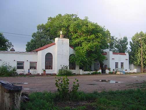 Front view of house, southwest exposure