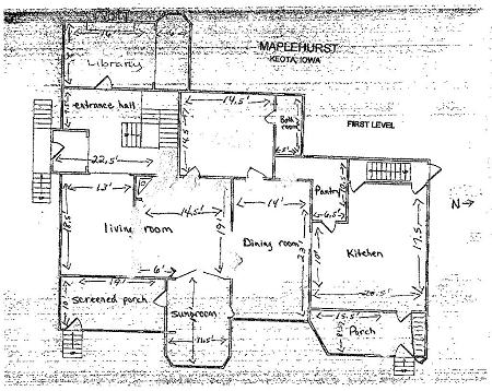 downstairs floor plan