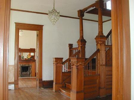 front foyer and staircase