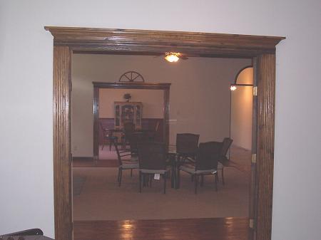 Large expansive rooms.