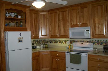 Southeast corner of kitchen