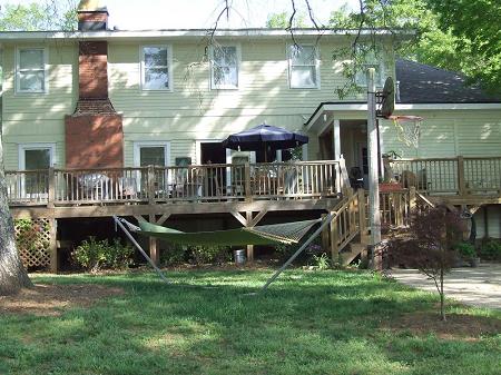 Rear of House from Back Yard