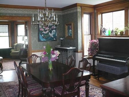 Dining Room looking toward Parlor