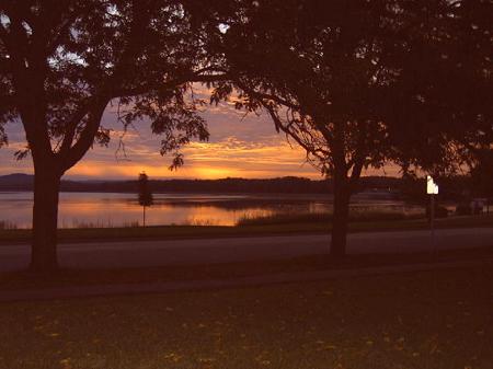 view from front door