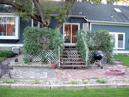 backyard deck