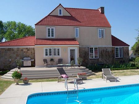 back view of home