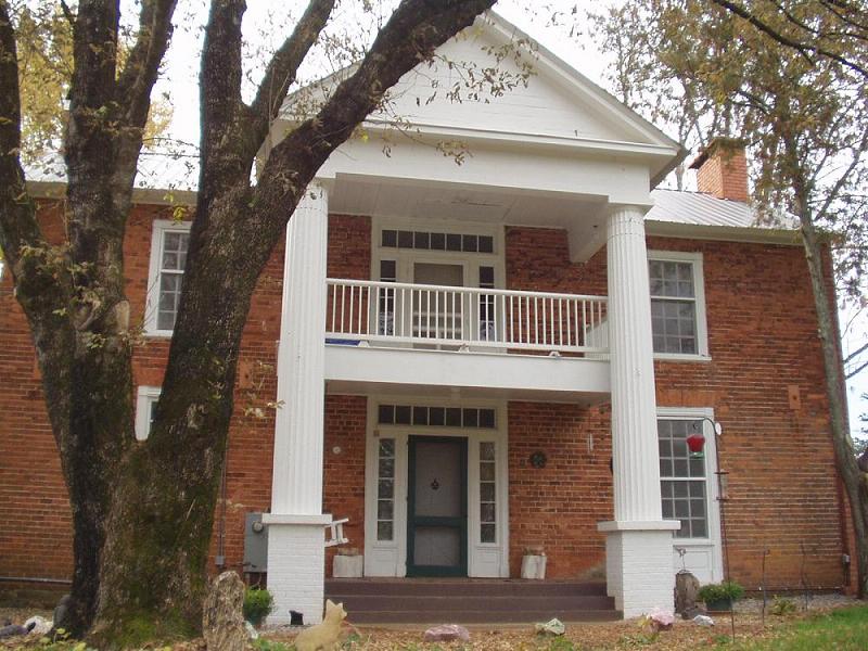 Front porch and balcony