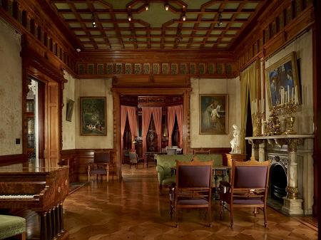 Driehaus Museum, View From Drawing Room to Parlor