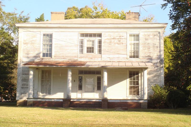 c. 1834 American Foursquare in Lilesville, North Carolina