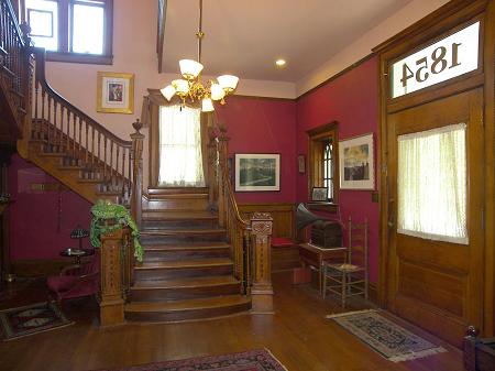 Front foyer staircase