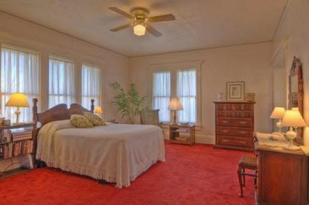 one of the huge bedrooms