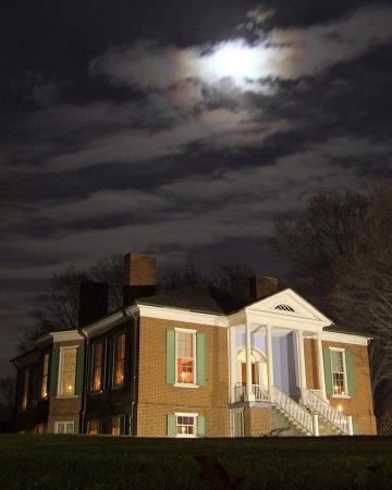 House at night