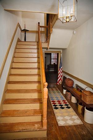 Entry and stairwell
