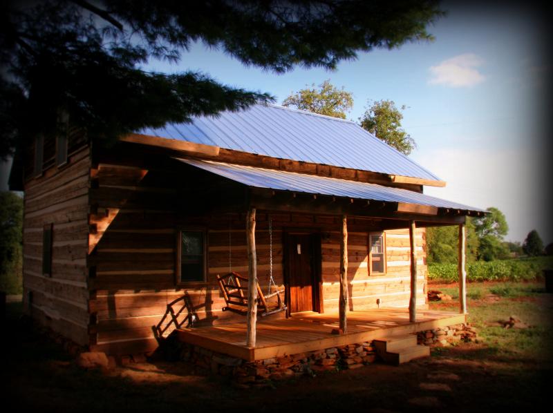 Front view,porch, Northern Exposure