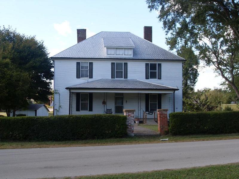 front view w/porch