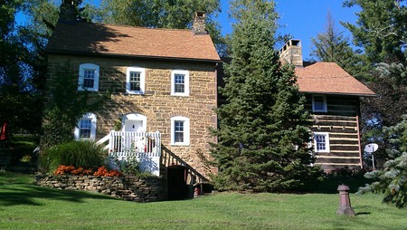 1792 Stone/log home photo