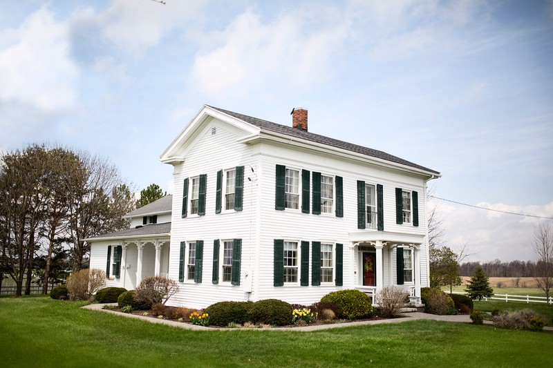 c. 1833 Greek Revival in Republic, Ohio - 0