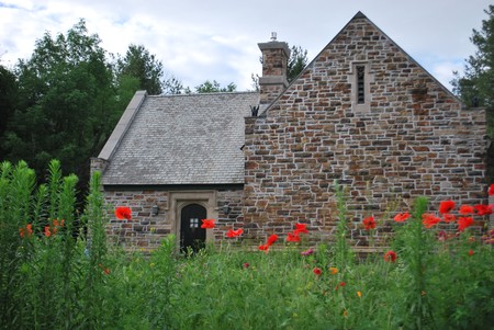 1936 Gothic Stone Schoolhouse photo