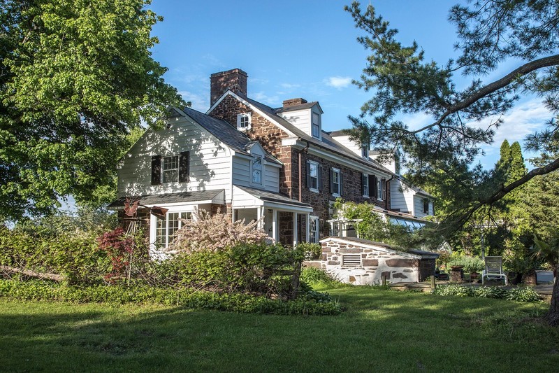 c. 1700 Farmhouse For Sale in Wrightstown, Pennsylvania