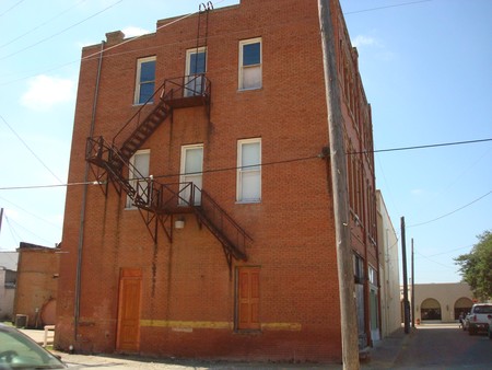 North side of Building/Fire Escape