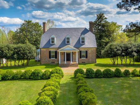 1740 Tidewater Farmhouse w/ clipped gables photo