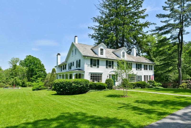 Elegant, historic, Farmhouse Colonial with sweeping views.