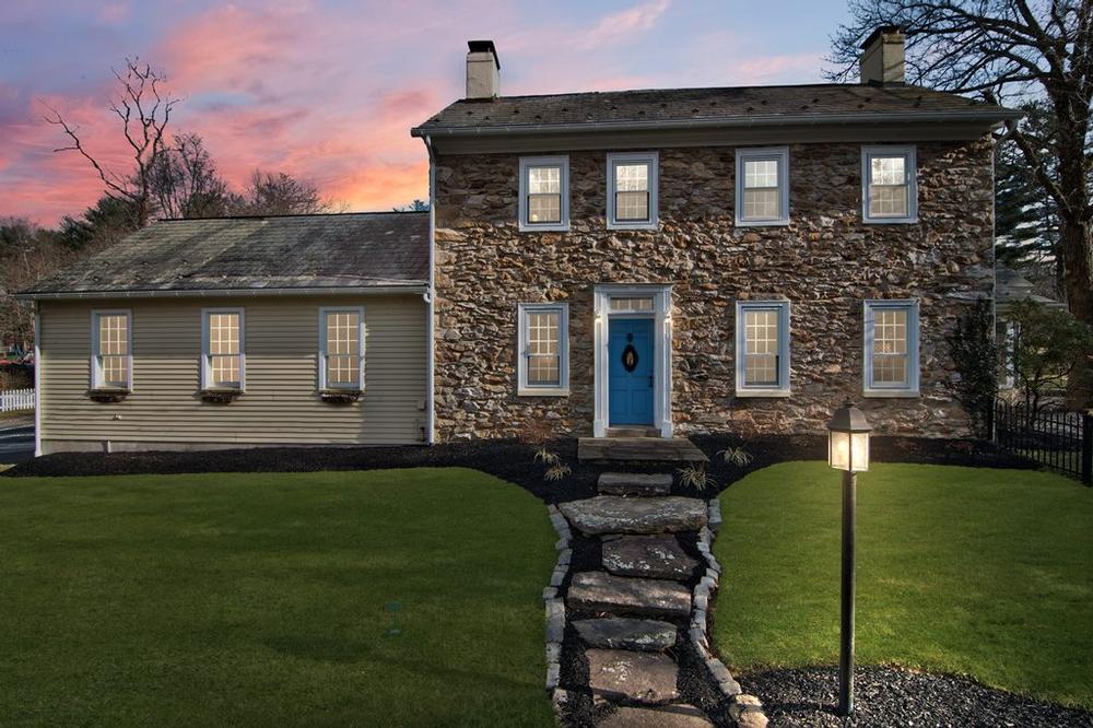 c. 1860 Farmhouse For Sale in Riegelsville, Pennsylvania