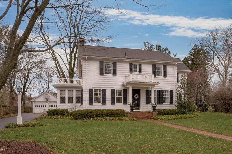 Stately Clapboard Colonial