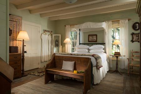 A bedroom at Texas Inn 