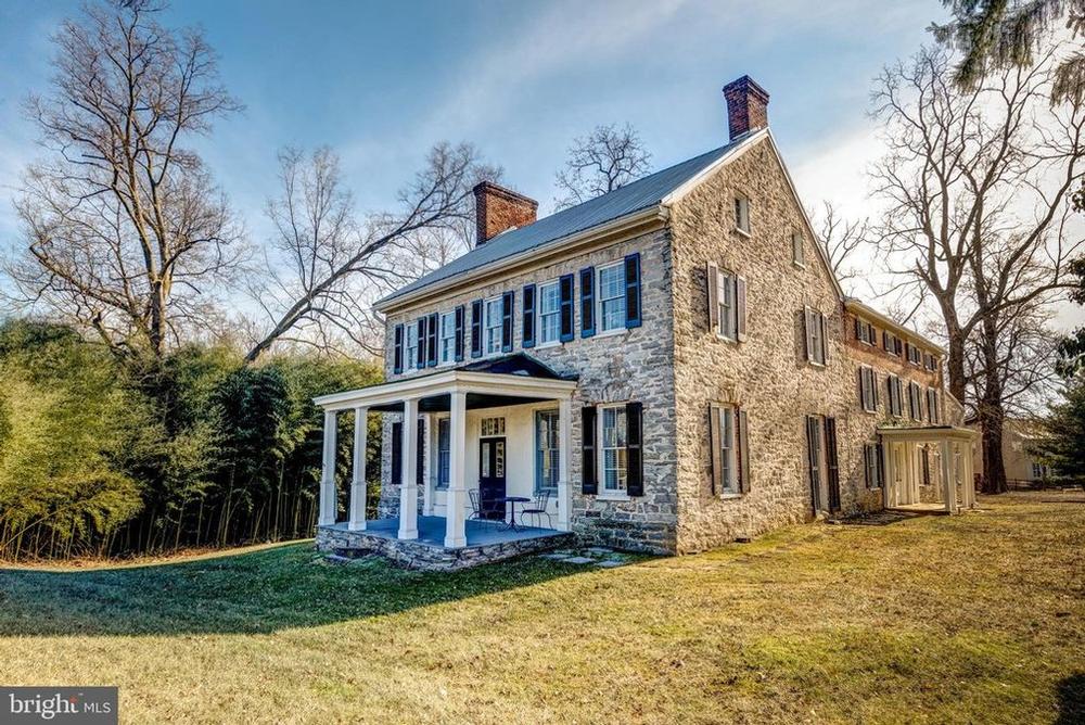 1775 Colonial Stone Home For Sale in Frederick, Maryland