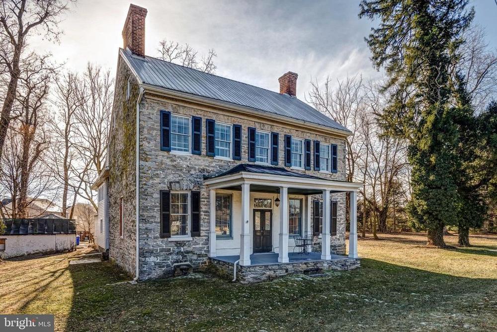 1775 Colonial Stone Home For Sale in Frederick, Maryland